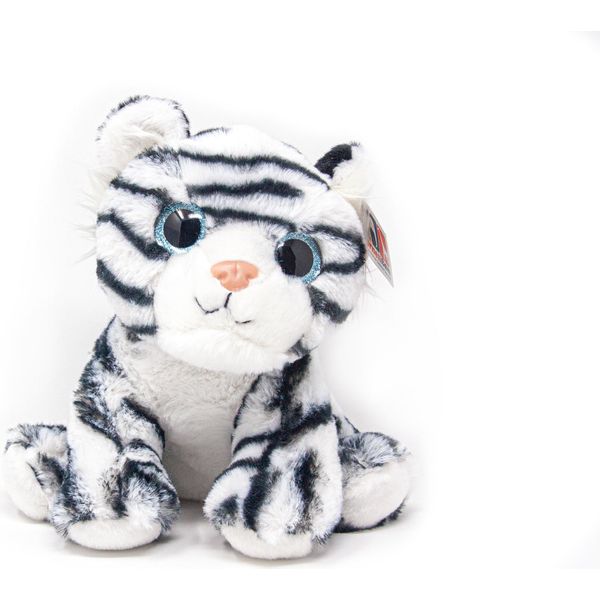Cornelissen - Peluche - Tigre Bianca Glubschi - 25 Cm-image