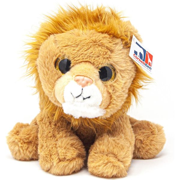 Cornelissen - Peluche - Leone Seduto Con Occhi A Palla - 25 Cm-image