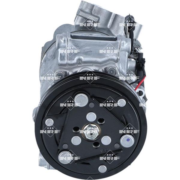 Compressore Aria Condizionata Con Puleggia A V 115Mm Nrf Per Renault Clio V-image