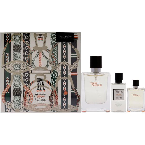 Herms Terre D'hermes Eau De Toilette Spray Set Regalo 100Ml Edt 40Ml Dopobarba 125Ml Miniatura-image
