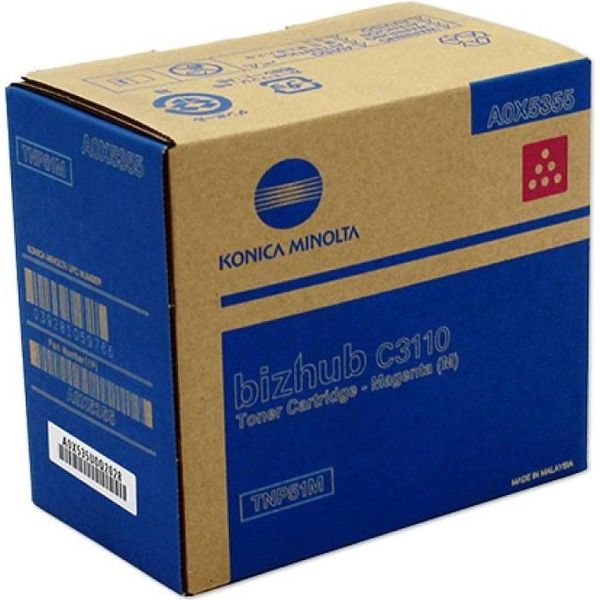 Konica Minolta A0X5355 TNP-51 Toner Magenta Per Stampanti-image