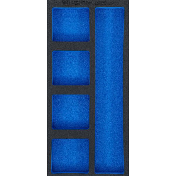 Bgs Carrello Da Officina 1/3 Vuoto: 5 Scomparti 408 X 189 X 32 Mm - 74362-image