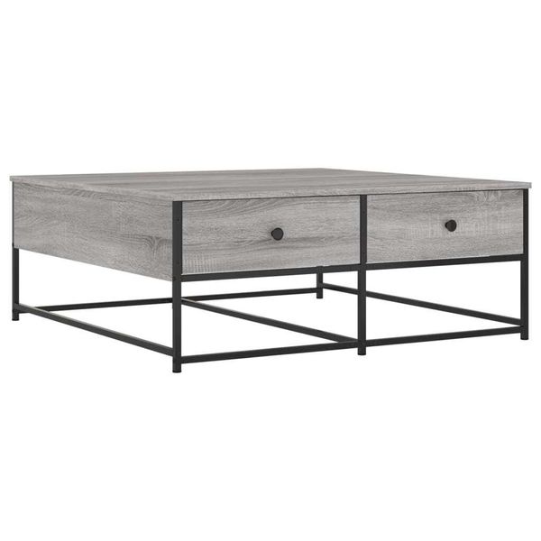 Syfax™ Tavolino Da Salotto Grigio Sonoma 100X99X40Cm Legno Multistrato-image