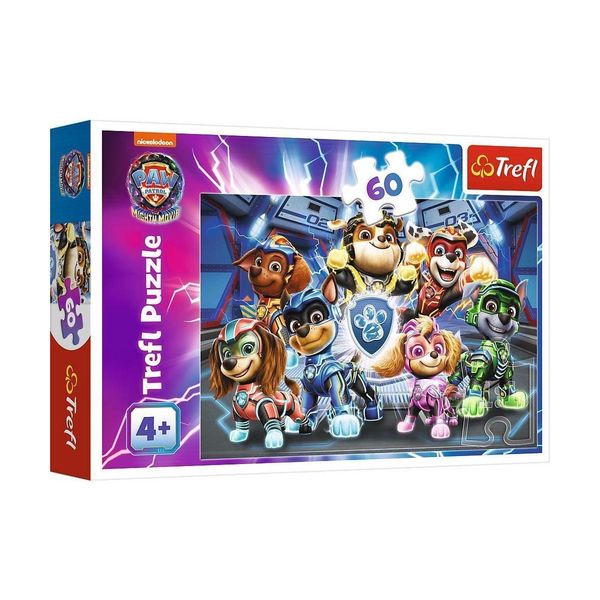 Trefl Puzzle Paw Patrol Film, Puzzle Per Bambini, 60 Pezzi, 33 X 22 Cm, 17385-image