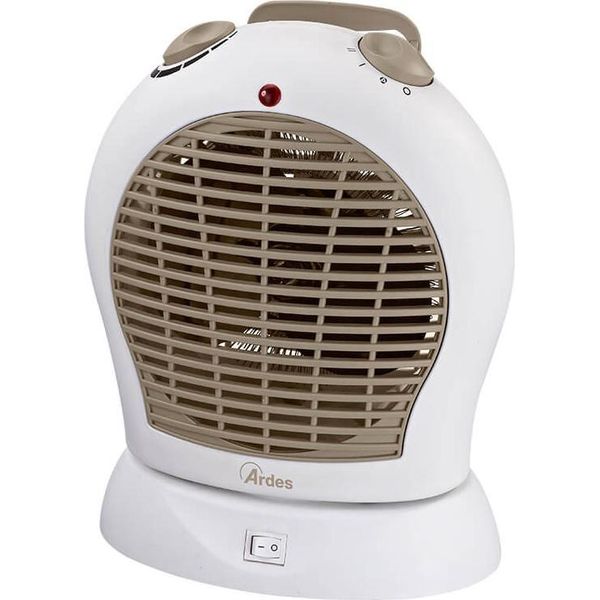 Ardes Baleno Termoventilatore Bianco 2000W 2 Livelli Di Potenza Antisurriscaldamento-image
