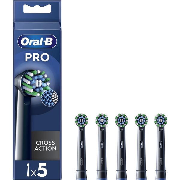 Oral-B Pro Cross Action 5 Pezzi Nero-image