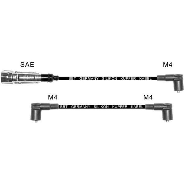 Set Di Cavi D'accensione Versione Di Collegamento M4 Cavo Ø 7 Mm Bbt Per Vw Transporter E Altri-image