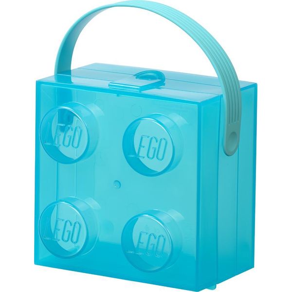 Portapranzo Lego Con Maniglia Per Il Trasporto Blu Chiaro-Traslucido-image