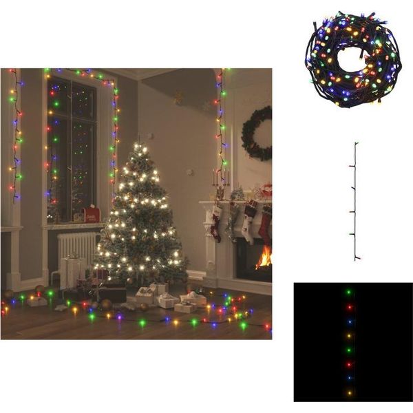 Vidaxl Luci Led Da Fata Con 1000 Led Multicolore 100 M Pvc - Illuminazione Natalizia-image