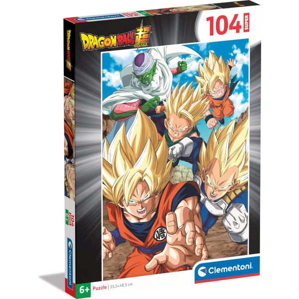 Clementoni Puzzle 104 Pezzi Super Superkolor Dragon Ball 25773-image