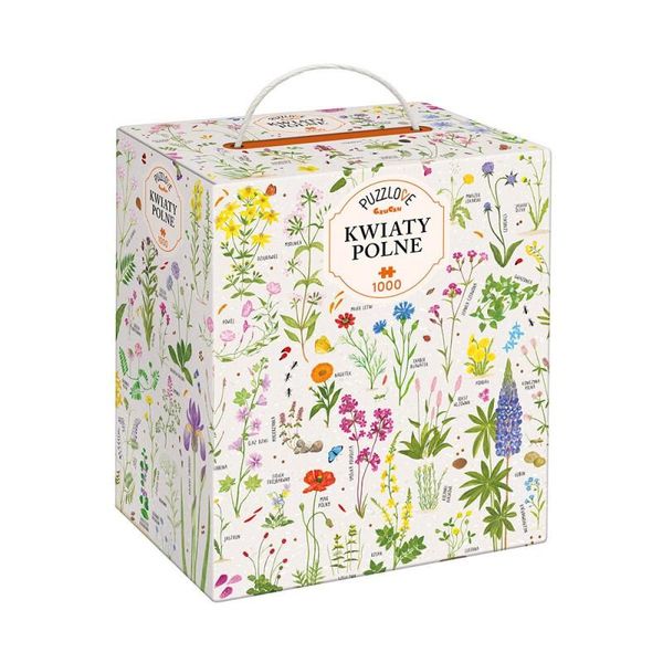 Scoprite La Gioia Di Impilare! Puzzlove Field Flowers 1000 Pezzi - Il Gioco Perfetto Per Tutta La Famiglia Per Sviluppare I Sensi E La Creatività. È Arrivato Il Momento Di Vivere Un'avventura Puzzle!-image