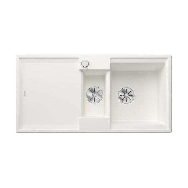 Blanco Adira 6 S Lavello Da Incasso Silgranit Bianco Da 60 Cm Con Comando A Distanza Dello Scarico, Con Accessori-image