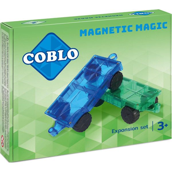 Coblo Giocattolo Piastrelle Magnetiche Auto Estensione 2 Pezzi-image