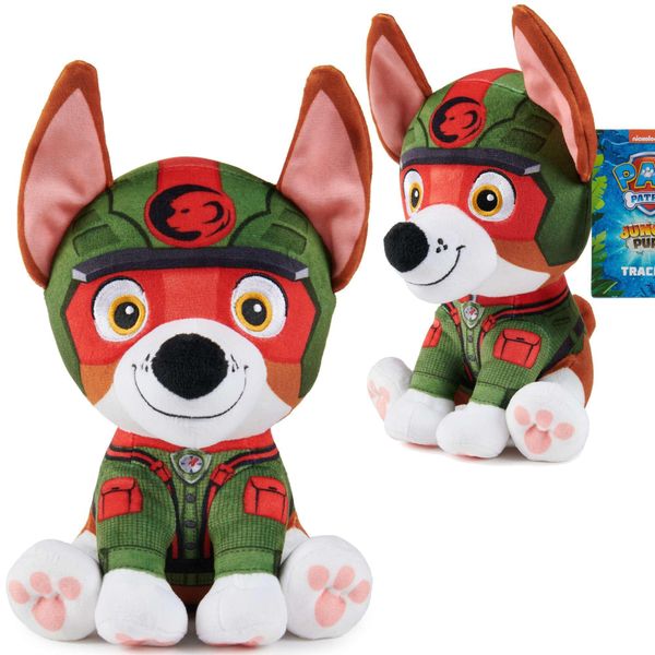 Paw Patrol Jungle Pups Mascotte Inseguitore Peluche Cane 18 Cm-image