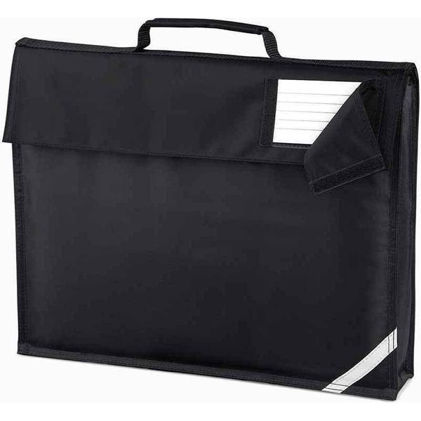 Quadra - Zaino Per Bambini, Riflettente PC6612 (Taglia Unica) (Nero)-image