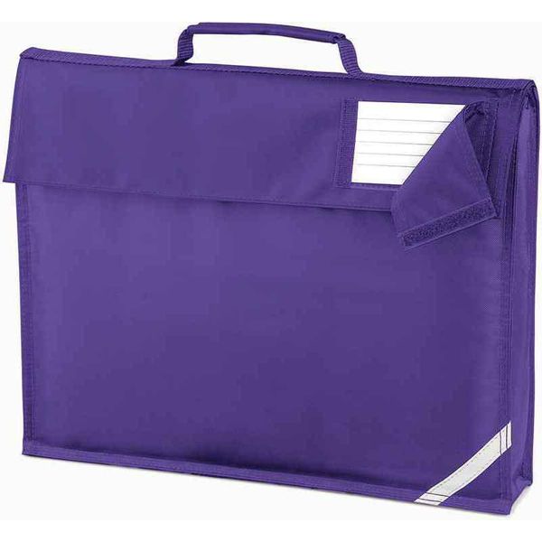 Quadra - Zaino Per Bambini, Riflettente PC6612 (Taglia Unica) (Viola)-image