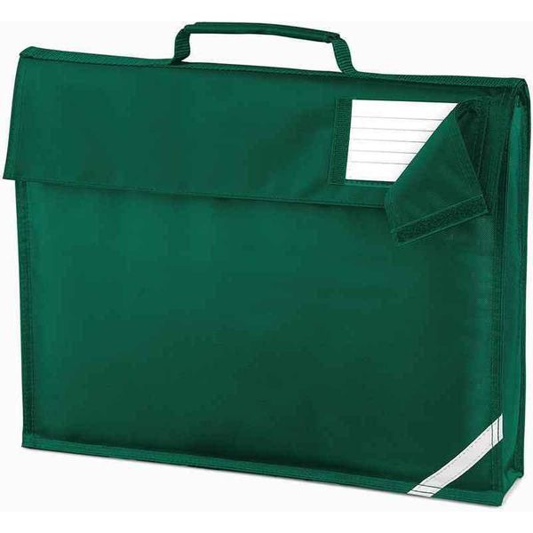 Quadra - Zaino Per Bambini, Riflettente PC6612 (Taglia Unica) (Verde Bottiglia)-image