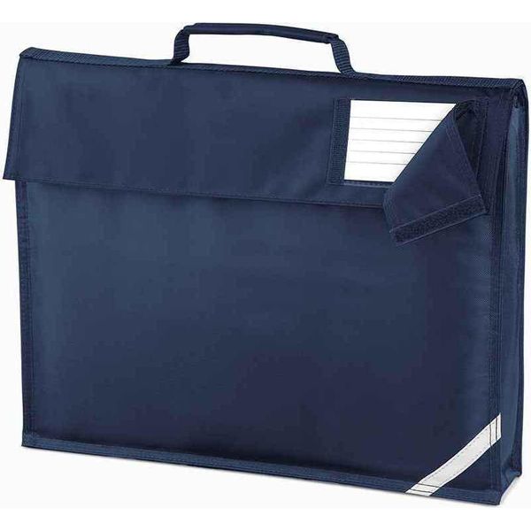 Quadra - Zaino Per Bambini, Riflettente PC6612 (Taglia Unica) (Blu Scuro)-image