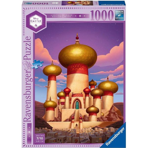 Ravensburger Puzzle Delle Principesse Disney: Il Castello Della Principessa Jasmine 1000 Pezzi-image