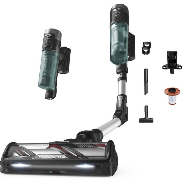 Rowenta RH9A32 Aspirapolvere A Bastone 2 In 1 Batteria Secco Senza Sacchetto Alluminio Verde-image
