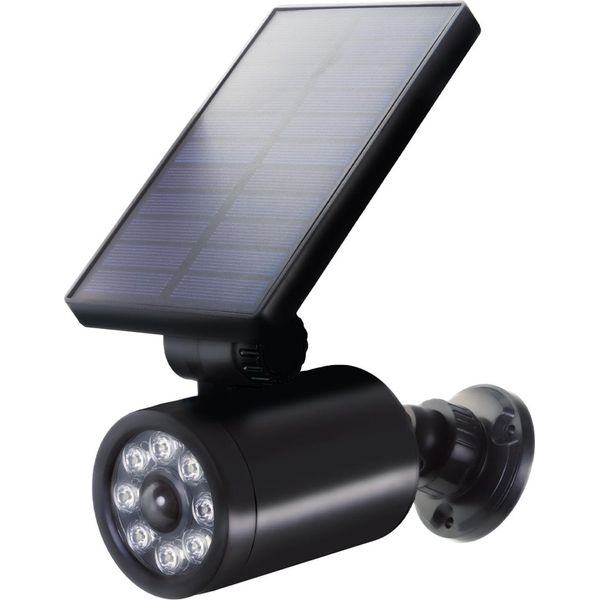 Telecamera Finta Led Telecamera Di Sorveglianza Finta Diodo Flash Solare Sistema Di Allarme Telecamera Cctv Rilevatore Di Movimento-image