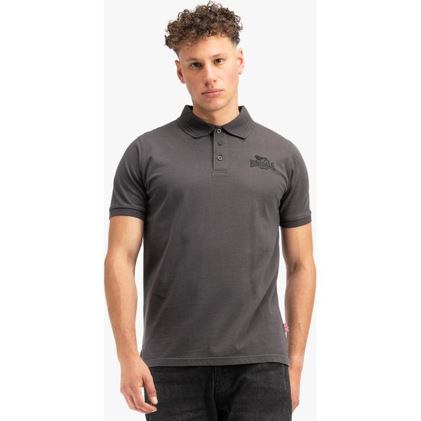 Herren Poloshirt Normale Passform Lambston Antracite/Nero Xxl Lonsdale-image