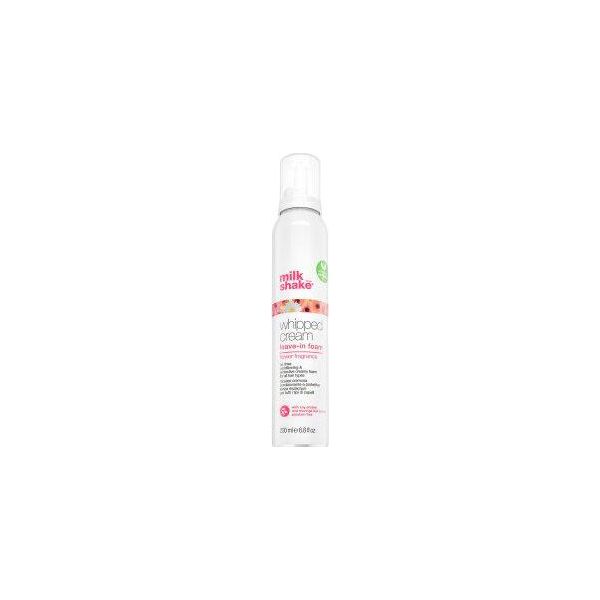 Milk_Shake Whipped Cream Leave-In Foam Flower Fragrance Trattamento Senza Risciacquo Per Capelli Colorati 200 Ml-image