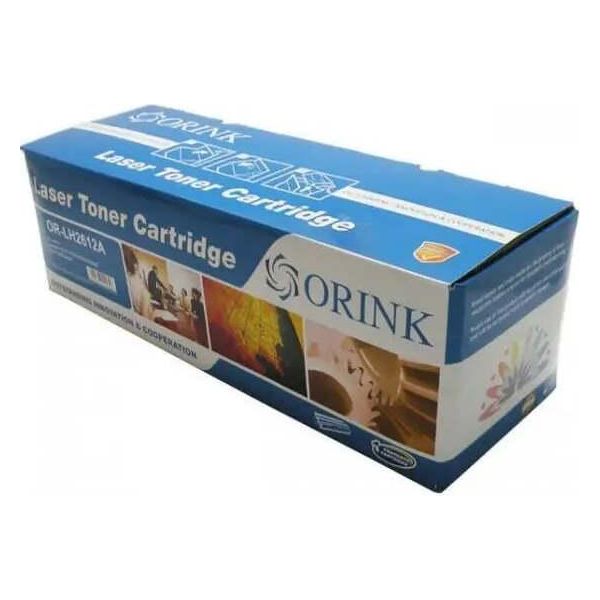 Cartuccia Toner Orink Hp Q2612A, LBP2900/ Q2612A, Nero-image