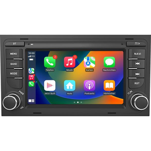 32GB Radio Carplay Per Audi A4 B6 B7 Dal 2000 Android Navi Bluetooth Rds Sistema Audio Bose-image