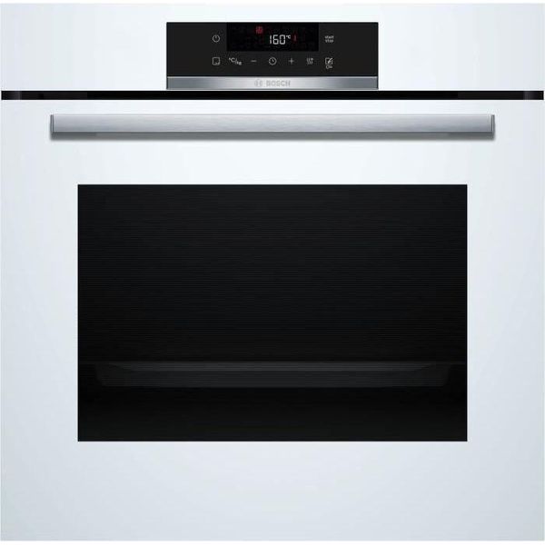 Forno Pirolitico Multifunzione Da Incasso 71L 60Cm, Bianco Bosch Hba572Bw3F-image