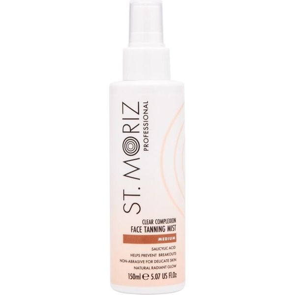 St.Moriz Spray Abbronzante Viso Medio, 150 Ml - Luce Naturale Per Un Incarnato Radioso-image