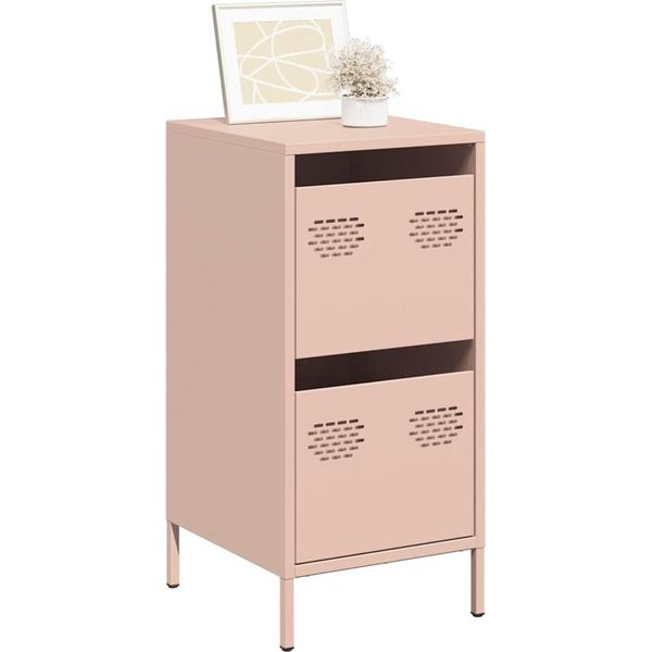 Vetrina Durevole Credenza Rosa 35X39X73,5 Cm Acciaio Laminato A Freddo - Cassettiere Octo9789224 1Pacco-image