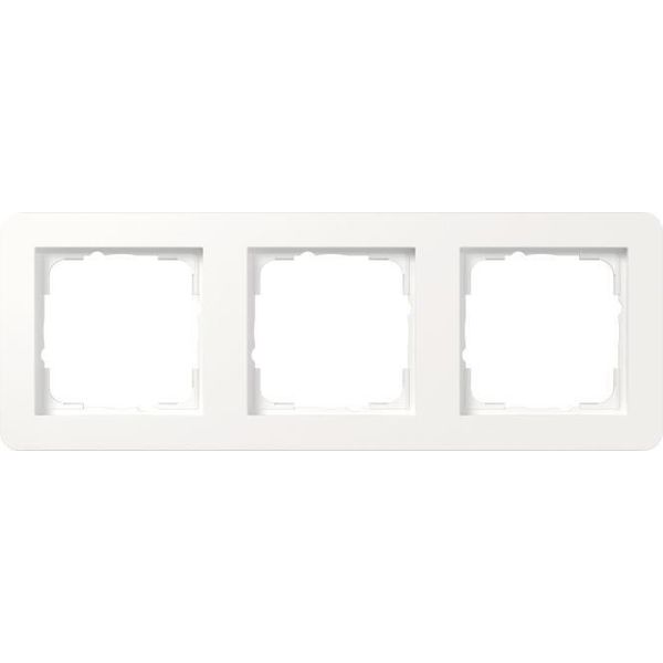 Telaio Di Copertura Gira 0213150 3F E1 Bianco Puro Lucido (0213150)-image
