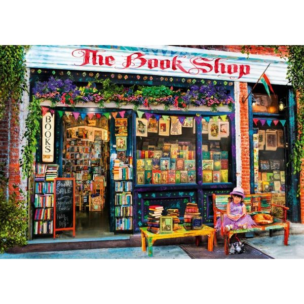 Puzzle Bluebird Puzzle The Bookshop Kids - 2000 Teile Puzzlespaß-image