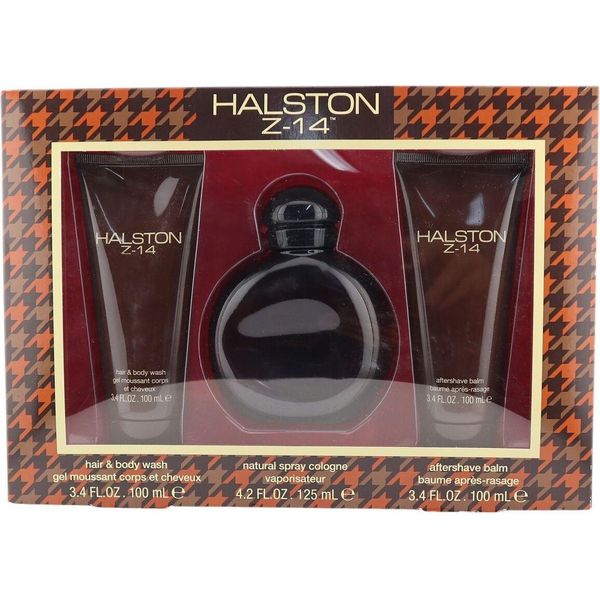 Halston Z-14 Eau De Cologne Spray 125 Ml + After Shave Balm 100 + Shower Gel 100 Ml-image