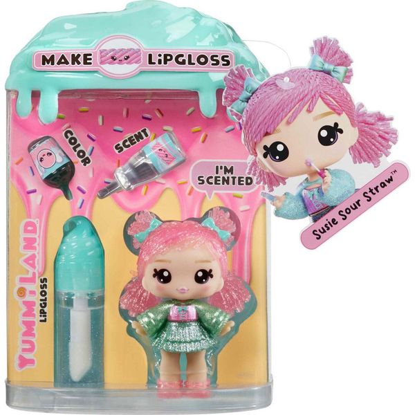Yummiland - Bambola Lip Gloss - Serie 2 - Liquirizia - Susie Sour Straw-image