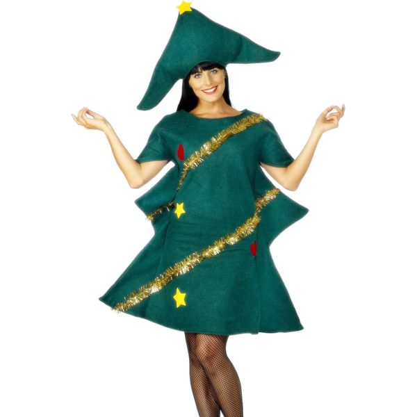 Smiffys - Costume - Uomo/Ladies Unisex SM152 (Taglia Unica) (Verde/Oro)-image