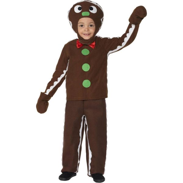 Smiffys - Costume Di Natale - Bambini SM961 (110-116) (Marrone)-image
