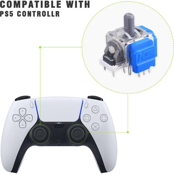 Inf Joystick Tmr Per PS5 - Confezione Da 2-image