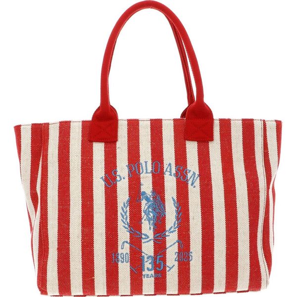 U.S. Polo Assn. Borsa Shopper Borsa A Tracolla Pool Party Shopping Bag Red Rosso-image