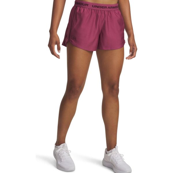 Pantaloncini Under Armour Tech Play Up - Fucsia Crepuscolo, Taglia:Xs-image