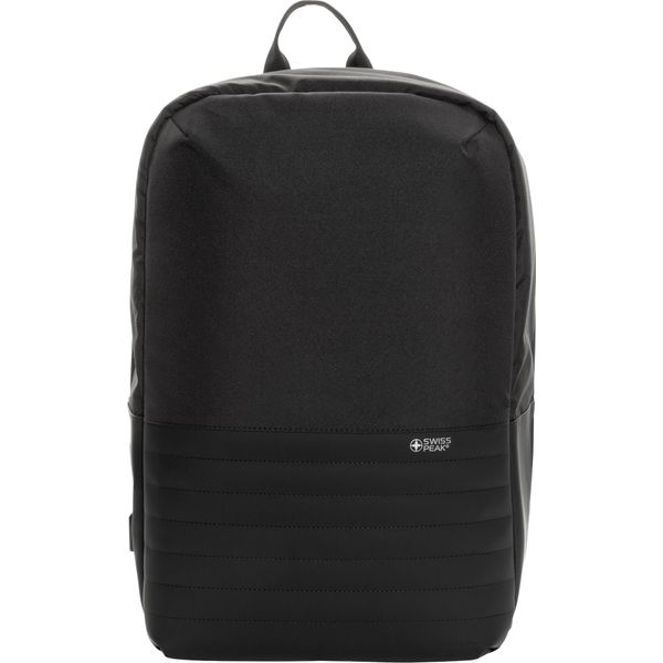 Swiss Peak - Zaino Per Computer Portatili "Aware"", Rfid, 11L XD846 (Taglia Unica) (Nero)"-image
