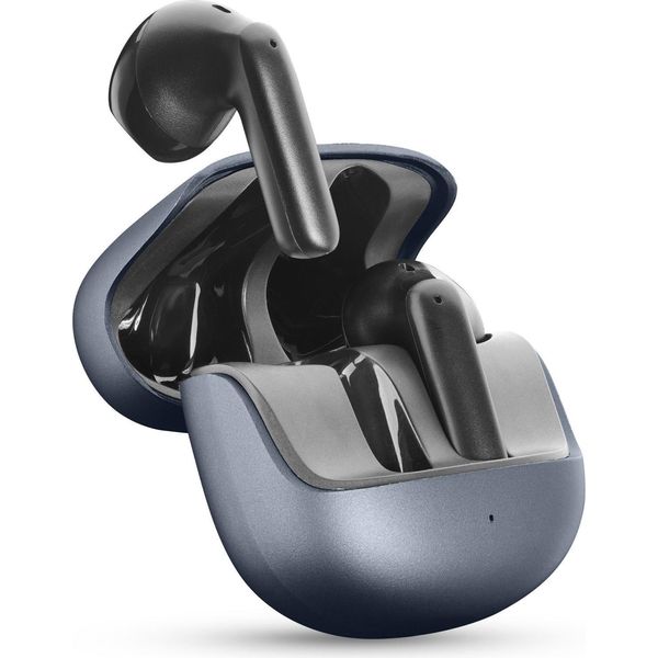 Cellularline Call Purely Auricolari Bluetooth Neri Con Enc E Custodia Di Ricarica-image