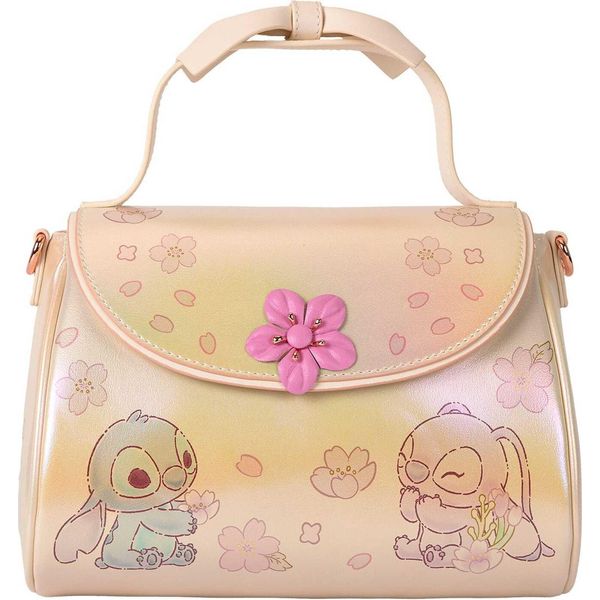 Torebka Crossbody Disney By Loungefly Z Kokardą, Stitch,PoliuretanoskóRa-image