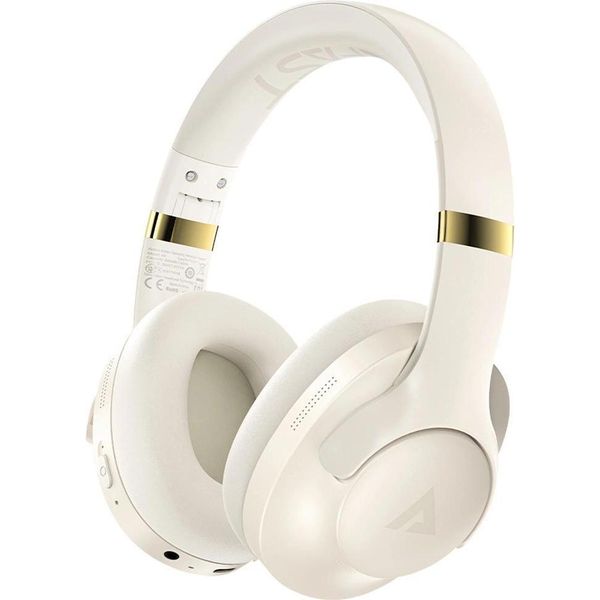 Cuffie Over-Ear Acefast H4 Anc Wireless Bluetooth 5.3 Ipx4 - Beige-image