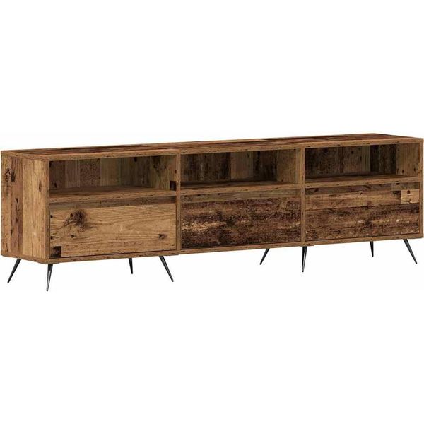 Syfax™ Mobile Tv Legno Vecchio 150 X 30 X 44,5 Cm Legno Multistrato-image