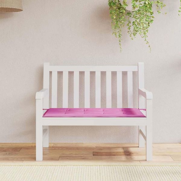 Best MöBel Cuscino Per Panca Da Giardino Rosa 120 X 50 X 4 Cm Tessuto Oxford - Cuscini Per Mobili Da Giardino Cloris New5885556 1Pacco-image