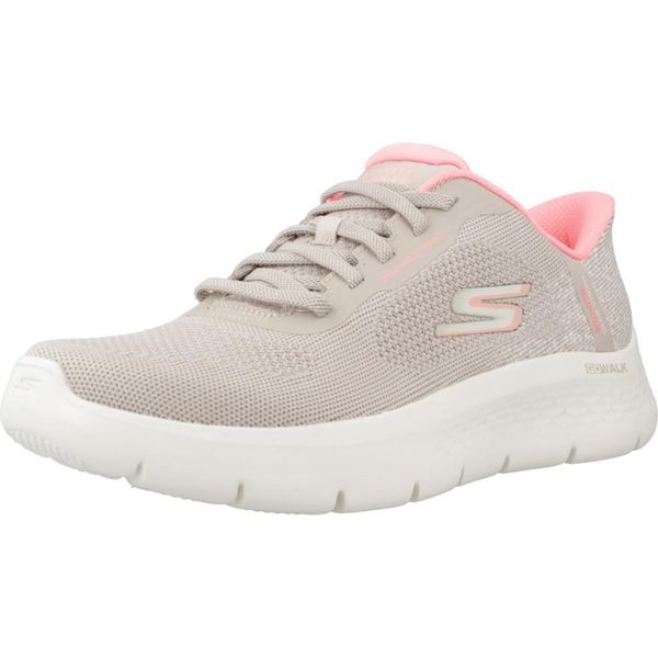 Sneakers Del Marchio Skechers Del Modello Go Walk Flex Safiya Beige-image