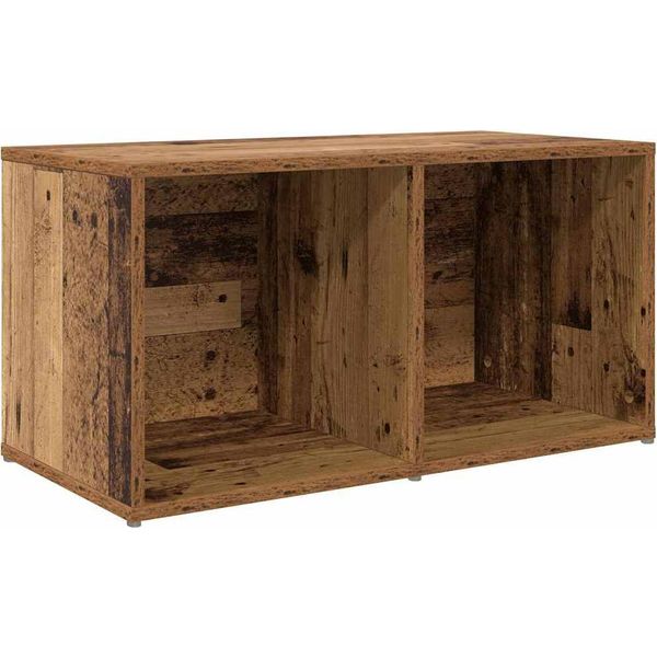 Vidaxl Mobile Tv Da Parete Marrone 72 X 35 X 37 Cm Materiale Ligneo-image