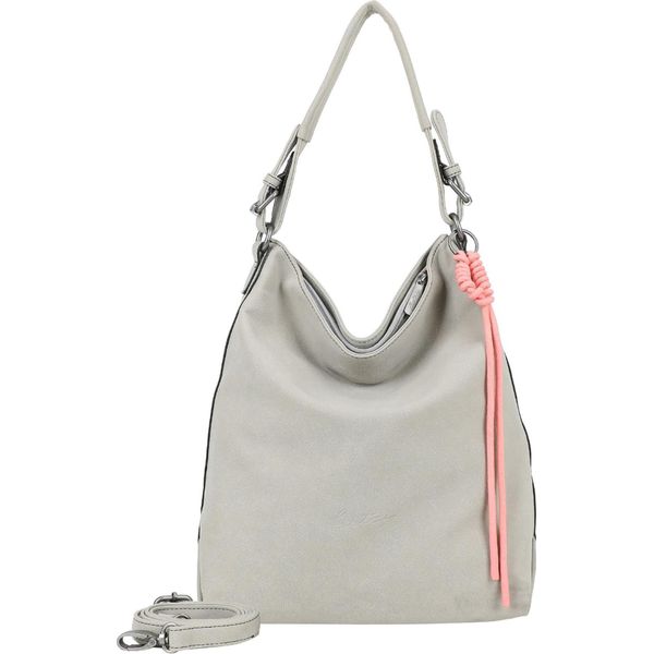 Fritzi Aus PreußEn Borsa A Tracolla Borsa A Tracolla Bitzi01 Suede Jacky Hobo Bag Warm Stone Grigio Chiaro-image